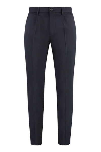 Shop Department 5 Prince Cotton Chino Trousers In Blue