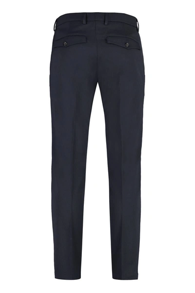 Department Five Department 5 Stretch Cotton Chino Trousers In Blue