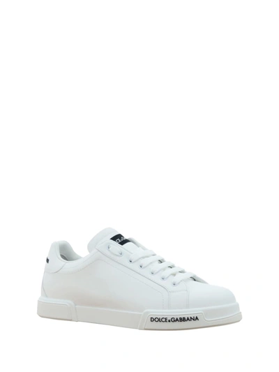 Shop Dolce & Gabbana Sneakers In Bianco