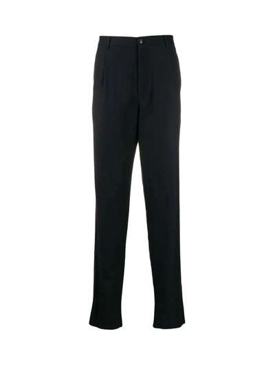 Giorgio Armani Men's Classic Woven Trouser In Black