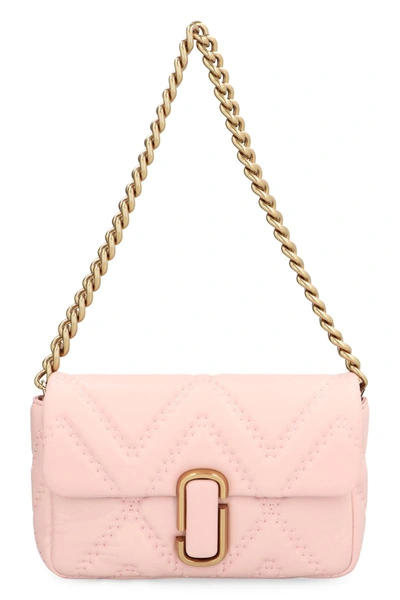 Shop Marc Jacobs Borsa A Tracolla J Marc In Pelle In Pink