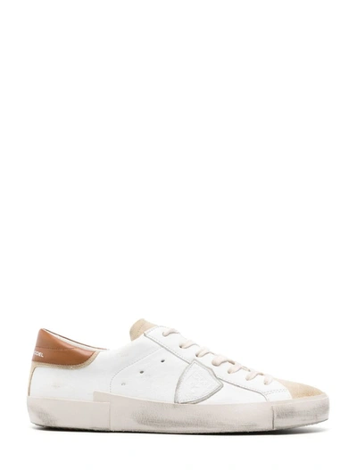 Shop Philippe Model Sneakers In Beige Marron