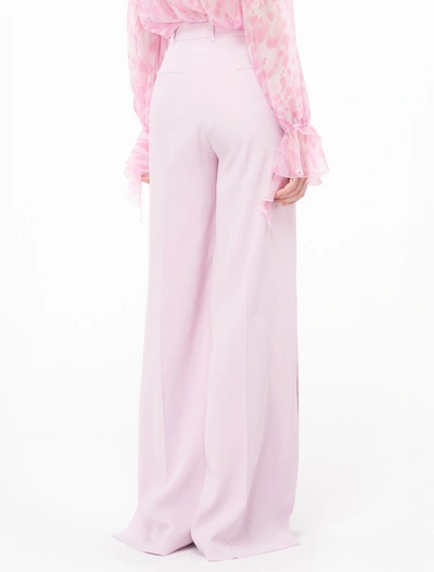 Shop Pinko Trousers In Fumo Orchidea