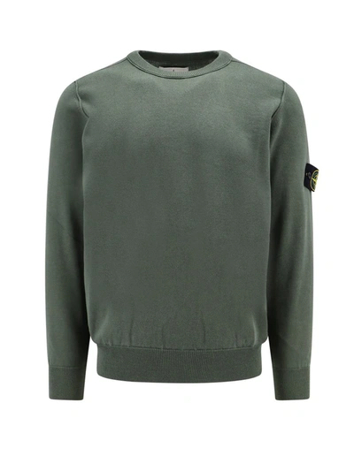 Shop Stone Island Sweater In Green