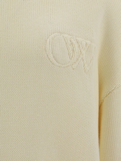 Shop Off-white Knitwear In Cream Cream
