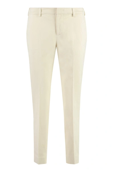 Pt01 Pt Torino New York Straight-leg Trousers In Panna
