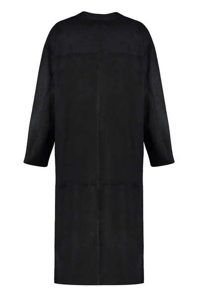 Salvatore Santoro Suede Jacket In Black