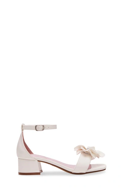 Shop Steve Madden Kids' Jlessa Ankle Strap Sandal In White