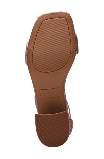 Steve Madden Kids' Jlessa Ankle Strap Sandal In Rose Gold
