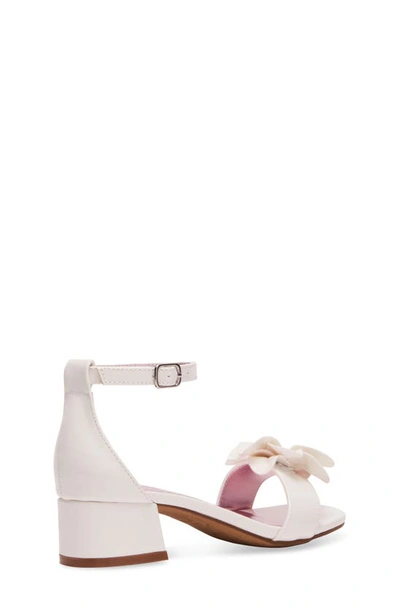 Steve Madden Kids' Jlessa Ankle Strap Sandal In White