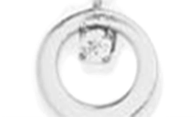 Shop Lana Solo Diamond Pendant Necklace In Silver