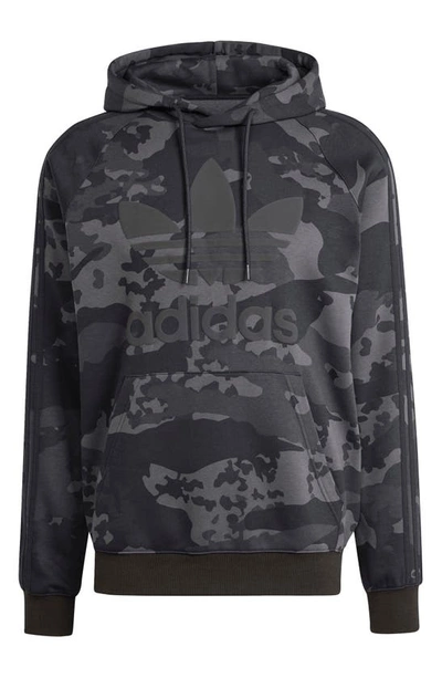 Shop Adidas Originals Lifestyle Camo Hoodie In Black