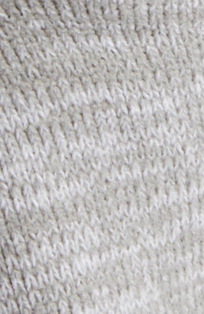 Ugg Rib Slouchy Quarter Socks In Seal