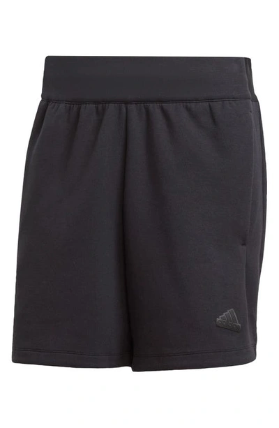Shop Adidas Originals Z.n.e. Premium Shorts In Black