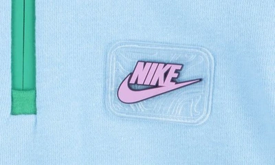 Shop Nike Kids' Pullover Hoodie In Aquarius Blue