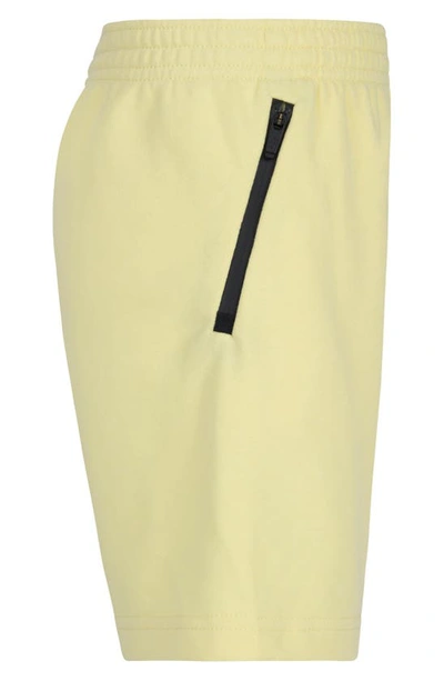 Shop Nike Kids' Sportswear Fleece Sweat Shorts In Soft Yellow