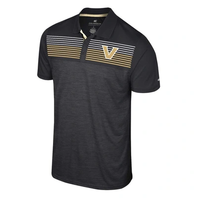 Colosseum Black Vanderbilt Commodores Langmore Polo In Black