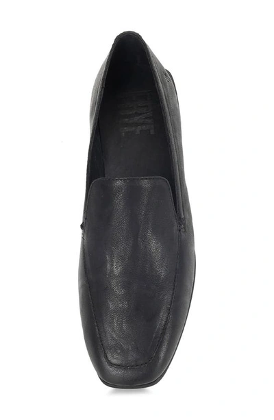 Shop Frye Claire Flat In Black - Oyster Leather