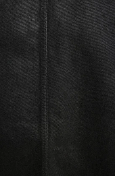 Shop Dries Van Noten Valashe Nonstretch Denim Shirt Jacket In Black