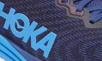 Hoka Gaviota 5 Running Shoe In Bellwether Blue / Evening Sky