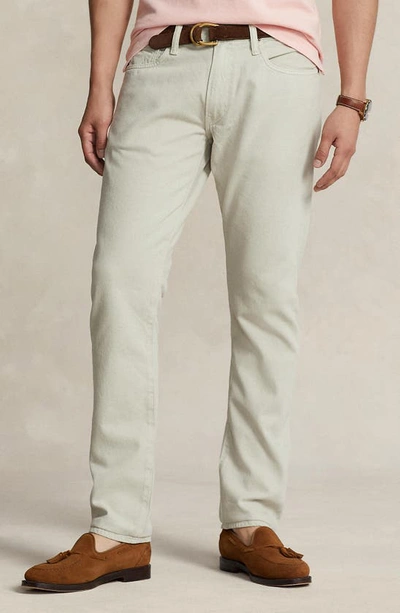 Shop Polo Ralph Lauren Sullivan 5-pocket Straight Leg Jeans In Stoneware Grey
