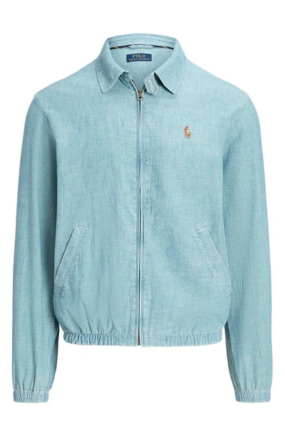 Shop Polo Ralph Lauren Bayport Cotton Chambray Jacket