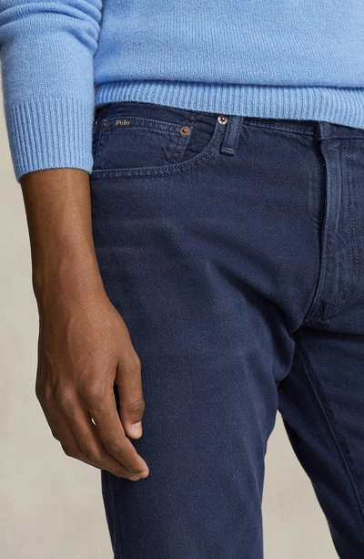 Shop Polo Ralph Lauren Sullivan 5-pocket Straight Leg Jeans In Newport Navy