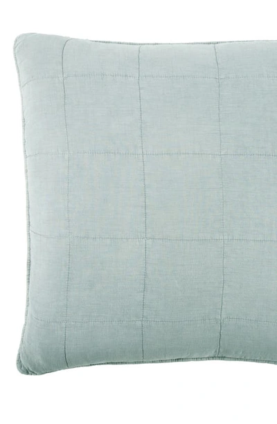 Shop Pom Pom At Home Antwerp Large Euro Sham In Sky