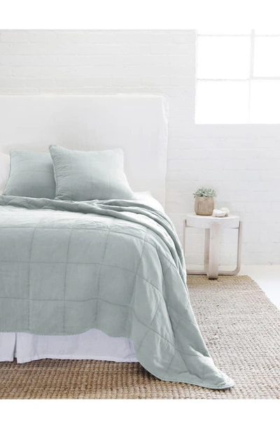 Shop Pom Pom At Home Antwerp Large Euro Sham In Sky