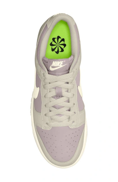 Shop Nike Dunk Low Next Nature Sneaker In Light Bone/ Sail/ Violet