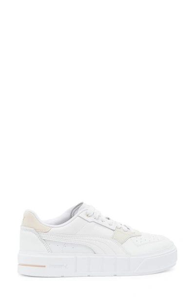 Shop Puma Cali Court Match Platform Sneaker In  White-rosebay
