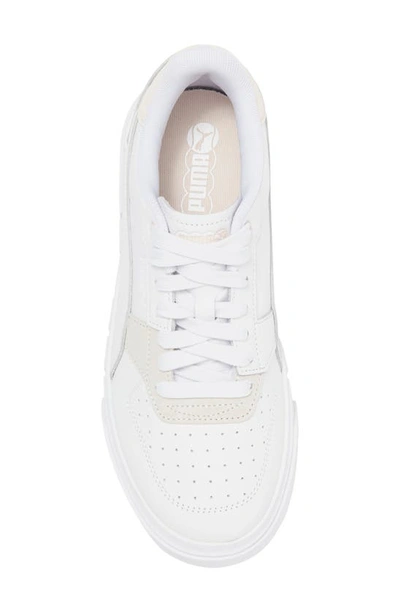 Shop Puma Cali Court Match Platform Sneaker In  White-rosebay