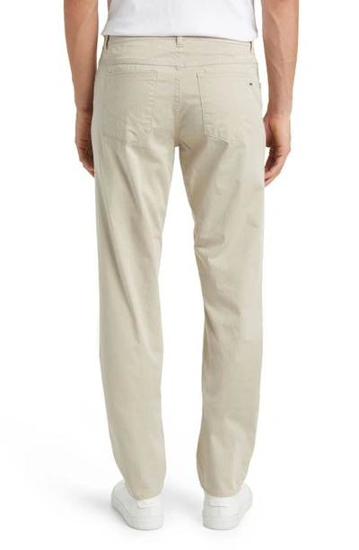 Shop Brax Cooper Microprint Ultralight Five-pocket Pants In Cosy Linen