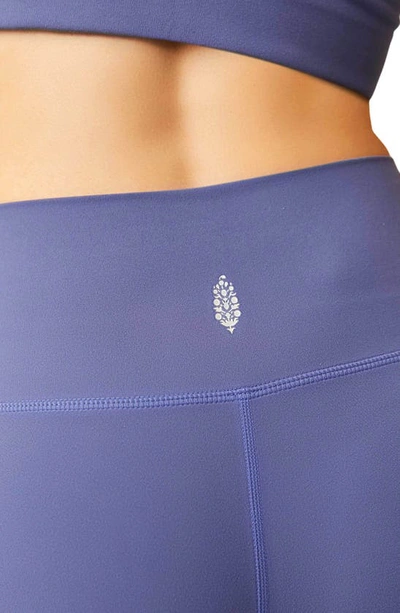 Shop Fp Movement Never Better High Waist Leggings In Summer Blueberry