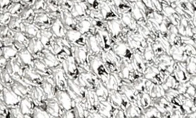 Bzees Resort Platform Slide Sandal In Silver