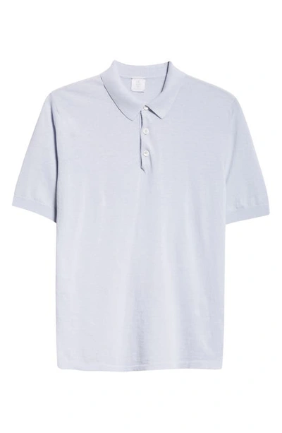 Eleventy Cotton Polo In Denim