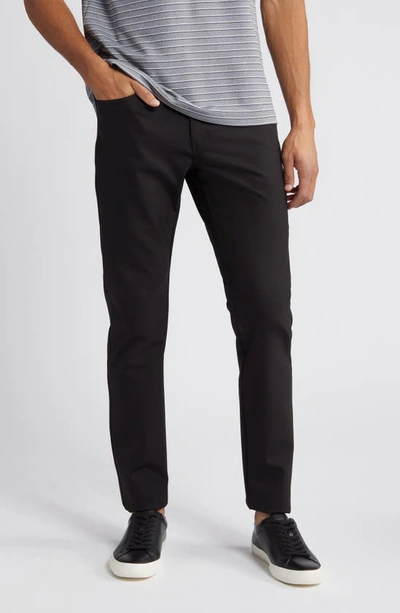 Shop Scott Barber 5-pocket High Performance Pants In Black