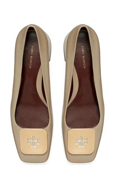 Shop Tory Burch Georgia Pump In Dark Elk