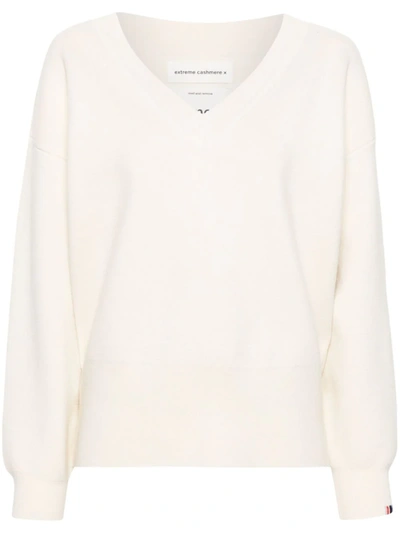 Shop Extreme Cashmere Women Lana Sweater In Cream