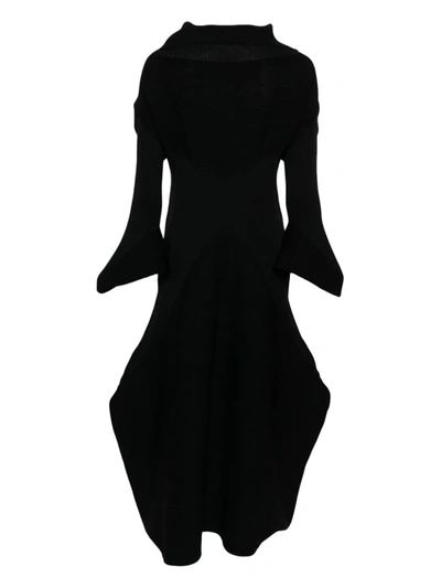 Shop Issey Miyake Women Exuberance Dress In 15 Black