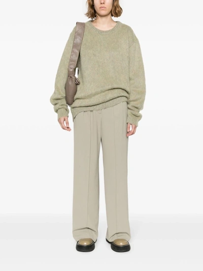 Shop Lemaire Unisex Brushed Sweater In Gr625 Meadow Melange