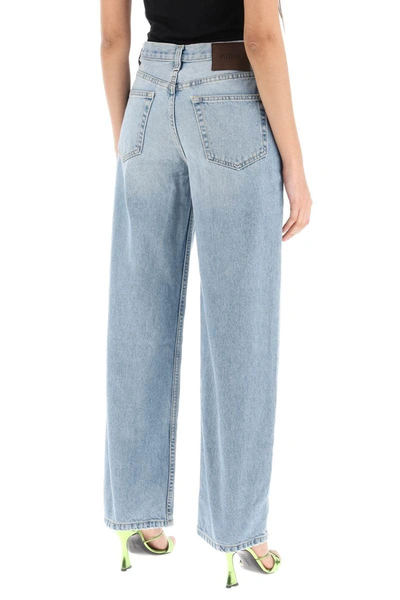 Shop Interior Remy Wide Leg Jeans In Blue