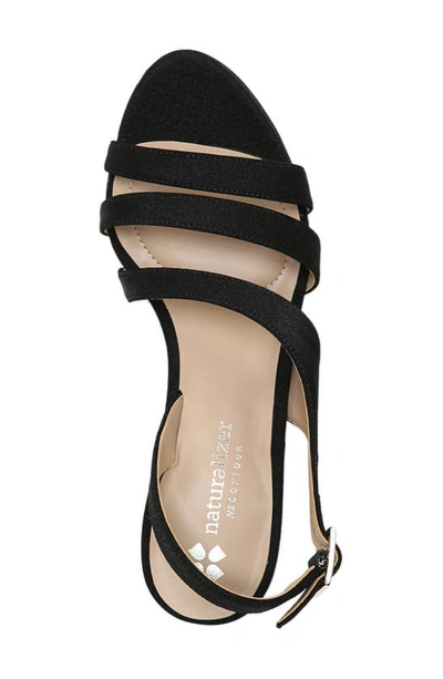 Shop Naturalizer Taimi Slingback Sandal In Black Fabric