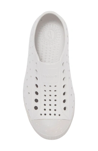 Shop Native Shoes Native Jefferson Rise By Bloom Slip-on Sneaker In Mist Grey/ Shell Speckles