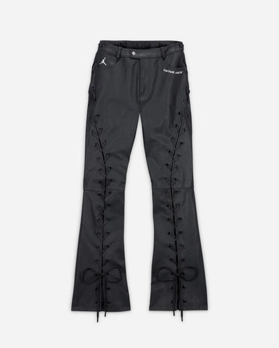 Shop Jordan Brand X Travis Scott Lace Pants In Grey