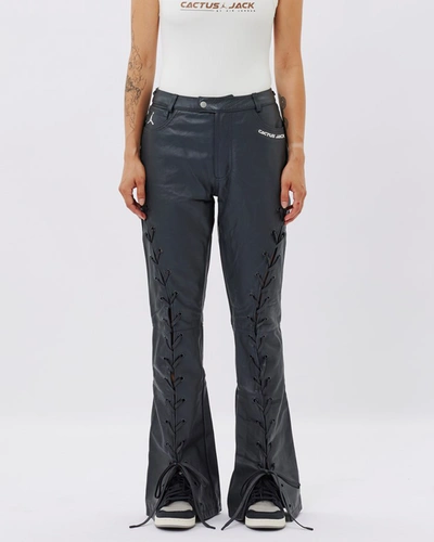 Shop Jordan Brand X Travis Scott Lace Pants In Grey