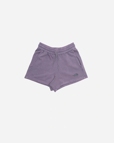 Shop The North Face Heritage Dye Pack Logowear Shorts In Purple