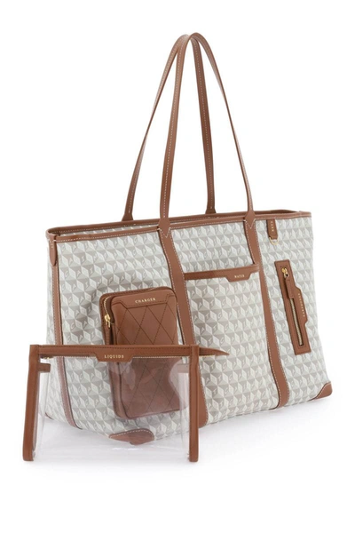 Shop Anya Hindmarch Borsa Tote I Am A Plastic Bag In-flight In White