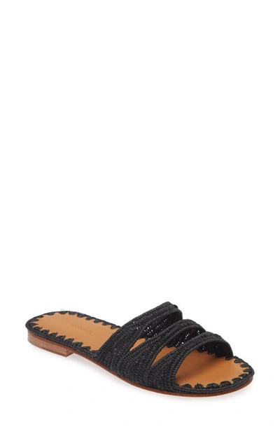 Shop Carrie Forbes Symm Slide Sandal In Black