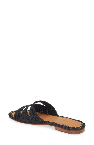 Shop Carrie Forbes Symm Slide Sandal In Black
